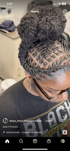 Loc Styles, Locs, Dreadlocks, Hair Styles, Hair, Quick Saves, Beauty