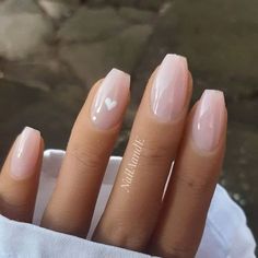 Plain Nails, Custom Press On Nails, Nails Fake, Strong Nails, Neutral Nails, Stick On Nails, Manicure Y Pedicure, Classy Nails