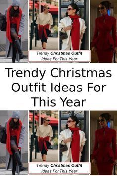 Christmas Outfit Ideas, Trendy Christmas Outfits, Women Health Care, Stylish Scarves, New Years Eve Outfits, Christmas Outfits, Coat Design, Christmas Fashion, Outdoor Christmas Decorations