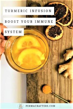 Make this easy turmeric infusion to boost your immune system fast, soothe your cold symptoms quick, and speed up your recovery! Pineapple Health Benefits, Home Remedies For Warts, Immune Booster, Ginger Benefits, Cold Symptoms, Natural Healing Remedies, Healthy Drink, Healing Plants