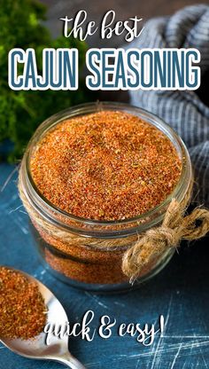 the best cajun seasoning and easy recipe