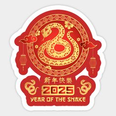 the year of the snake is written in chinese