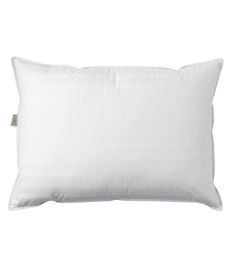 a white pillow on a white background