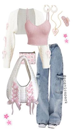 Cute Outfits Casual, Different Body Sizes, Coquette Fashion, Outfits Stylish, Outfit Looks, Casual Knitwear, Casual Preppy Outfits, Outfit Inspo Casual, Trendy Outfits For Teens