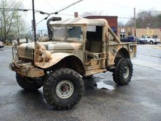 Dodge M37. Un Dodge perfecto para afrontar esta semana ;) #MásQuePasión Wwii Vehicles, Lets See