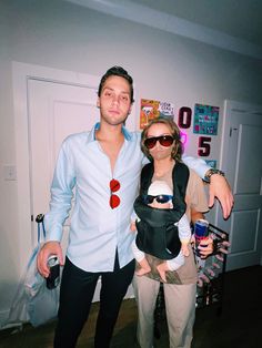 Easy college Halloween costumes for couple Allen Hangover Costume, The Hangover Family Costume, Easy A Couples Costume, Hangover Couple Costume, The Hangover Couples Costume, Hangover Costume Group, Alan Hangover Costume, Easy Couple Halloween Costumes 2023, The Hangover Halloween Costume