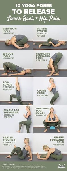 Lower Back & Hip Pain Release | Yoga Poses | Yoga Mat Lower Back Hip Pain, Yoga Poses For Back, Motivasi Diet, Bolesti Chrbta, Yoga For Back Pain, Trening Fitness, Yoga Posen, Yoga Exercises, Easy Yoga Workouts