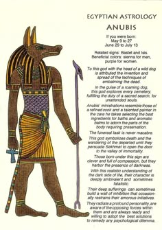 anubis is depicted in this ancient egyptian text