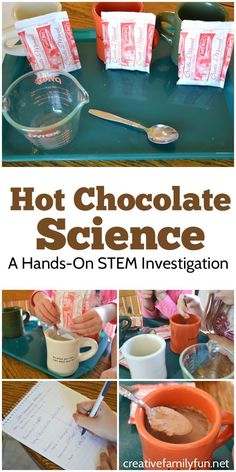 Explore how temperature helps something dissolve with this hand-on STEM… Science Experience, Stem Experiments, Winter Science, Kid Science, Stem Challenge, Kid Experiments, Fair Projects, Kindergarten Science