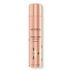 Comb Thru Flexible Hold Hairspray - Nexxus | Ulta Beauty Finishing Spray Hair, Hair Shine Spray, Hair Thickening Spray, Jasmine Hair, Hair Care Regimen, Shine Spray, Finishing Spray, Hair Perfume, Hair Shine