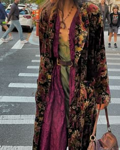 Long Jacket With Dress, Laughlin Outfits, Eclectic Casual Style, Boho Winter Aesthetic, 2016 Fashion Trends Outfits, Bayou Aesthetic Outfit, Boho Rocker Chic Style Winter, Fall Whimsical Outfit, New Age Fashion