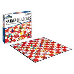 the snakes and ladders board game