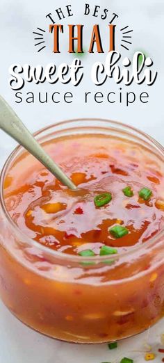 the best thai sweet chili sauce recipe