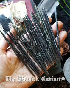 Hurry! Limited stock available. Iron Candle Scribe, Hand forged from Iron Nails, Old World Witchcraft Supplies for the Modern Witch, Occult and Pagan Supply, exclusively priced at $13.00 Don't miss out! #HairNail #CandleScribe #HandForged #WitchPaganWicca #MetalScribe #OccultSupplies #CarvingTool #TheMagickCabinet #IronPick #CandleMagic Witchcraft Tools, Witchcraft Shop, Witchcraft Herbs, Witch Supplies, Witch Tools, Witch Hands, Twist Candle, Metaphysical Shop, Witchcraft Supplies