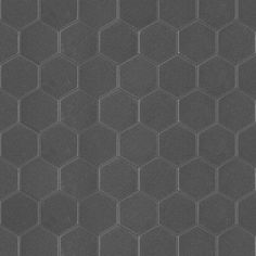 a black and white hexagonal tile pattern that is very similar to the background