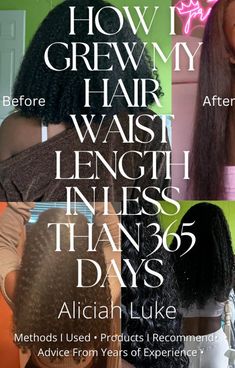 In this ebook I will be sharing with you my personal natural hair journey with photos, what products I use on my hair, what I ate that helped contribute to rapid hair growth, as well as methods on how I grew my hair from a curly chin length bob to hair down to my booty Grow Afro Hair Fast, Hair Waist Length, Low Porosity Hair Regimen, Kindle Amazon, Black Hair Growth, Rapid Hair Growth, Extreme Hair Growth, Waist Length Hair, Hair Mistakes