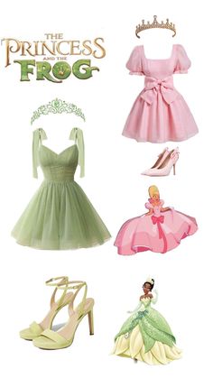 the princess and the frog costumes