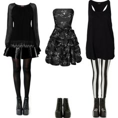 Gothic Things, Outfits Goth, Dark Clothing, Clothing Board, Rad Clothes, Emo Style, Fashion Goth, Diesel Punk, Teen Outfits