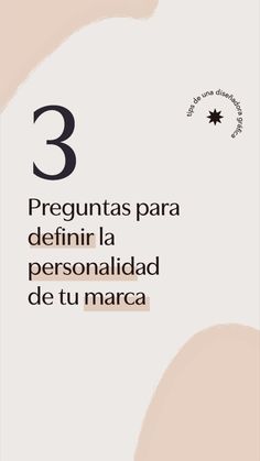 the back cover of a book with three words in spanish