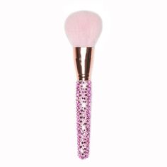 F21 - Large Powder Brush - Blinged Brushes - Official Blinged Brushes© X Paige Koren Makeup Brushes Cheek Bones, Face Brush Set, Crystal Makeup, Daily Makeup Routine, Eye Brushes Set, Face Makeup Brush, Highlighter Brush, Eye Makeup Brushes, Brow Brush