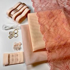 PATTERN and UNDERWIRE are NOT INCLUDED.  Introducing our Deluxe Bra Making Kit - the perfect blend of simplicity and sophistication! Dive into the world of DIY lingerie with top-quality materials, carefully selected for a touch of luxury. No patterns, just endless possibilities for creating your own wired or non-wired bra. Let's unpack the goodness: 🌸 Chic Lace & Mesh Combo: * *2m of Beautiful Lace, for some single sided embroidery lace it may come in 2 mirrored pieces (1m Left + 1m Right).  ( Bra Making, Diy Bralette, Bra Sewing, Decorative Bows, Diy Kit, Sewing Kit, Tulle Lace, Lace Bralette, Stretch Lace