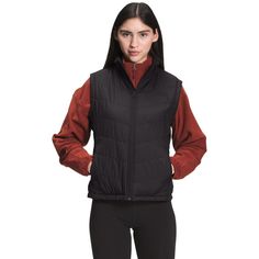 The North Face Tamburello Insulated Vest Women's Types Of Insulation, Winter Sport, Black Vest, North Face Women, Womens Vest, Stay Warm, Vest Jacket, Insulation, North Face