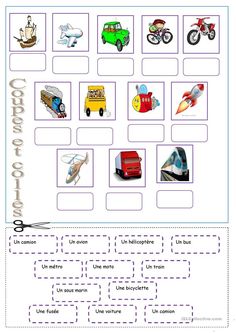 an activity sheet with pictures and words to help students learn how to read the word