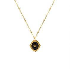 316L Titanium Steel Dipped in 18k Gold Plating Metals Type: 316L Titanium Steel Plating: Gold, Silver Necklace Type: Pendant NecklacesShape: ElephantPendant Size: 1.4 * 1.9 cmLength: 41 cm + 5 cm Black And Gold Necklace, Everyday Wear Jewelry, Star Charm Necklace, Trending Necklaces, Star Pendant Necklace, Necklace Chain Lengths, Black Pendant, Star Jewelry, Stainless Steel Pendant