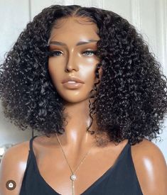 Middle Part Hairstyles, Textured Curly Hair, 13x4 Lace Front Wig, Curly Lace Front Wigs, Curly Human Hair Wig, Short Bob Wigs, Wig Human Hair