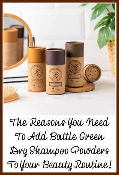 🫶The Reasons You Need To Add Battle Green Dry Shampoo Powders To Your Beauty Routine! They're Eco-Friendly, Sustainable and Clean Beauty Products At Their Finest! @BattleGreen #BattleGreen #DryShampoo #DryShampooPowders #2024FallGiftGuide🍂  Read My Review To Learn More👉 https://deliciouslysavvy.com/the-reasons-you-need-to-add-battle-green-dry-shampoo-powders-to-your-beauty-routine/ Natural Dry Shampoo, October Vibes, Dry Shampoo Powder, Using Dry Shampoo, Hair Clean, Vegan Cosmetics, Sustainable Products, Plastic Pollution, Lou Lou