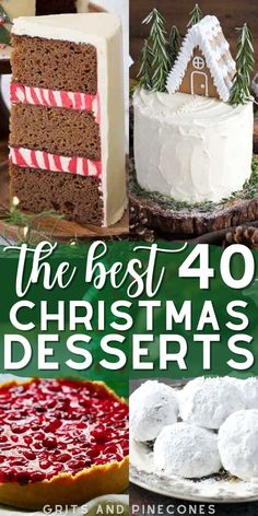 the best 40 christmas desserts