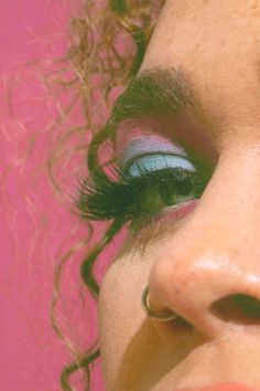 Louder Lashes Cosmetics Branding PhotoshootEyeshadow Photography80's Inspired Photography90's aestheticHazy Pink BackgroundPink and Blue Eyeshadow makeup lookMoment Cinebloom FilterFashion Studio Shoot70's stylePortrait Photography PosesSoft Studio LightingUtah Portrait PhotographerLA StylistSarah Robinson Photo@liyahbobeah @Sarahrobinsonphoto Pink And Blue Eyeshadow, Eyeshadow Photography, Fashion Studio Shoot, Product Editorial, Blue Eyeshadow Makeup, Cosmetics Branding, Sarah Robinson, 90's Aesthetic, Background Pink