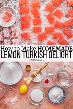 how to make homemade lemon turkish delight in just one few minutes or less with this easy recipe