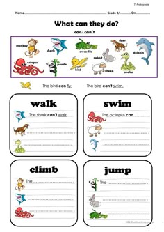 worksheet with words and pictures to help students learn how to read the word