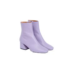 Pastel Boots, Fall Footwear, Boots 2020, Purple Boots, Daphne Blake, High Ankle Boots, Shoe Trends, Toe Ring