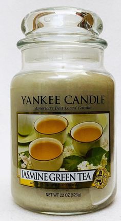 Yankee Candle JASMINE GREEN TEA Large 1-Wick Candle 22 oz / 623 g ♦♦♦ You are buying: 1 Large Candle ♦♦♦   BRAND NEW! You are buying the exact same product as you see in the picture provided above. WE DO COMBINE SHIPPING, JUST CONTACT ME BEFORE SENDING PAYMENT! ♦♦♦ Contact Us!♦♦♦ If you have any questions, feel free to contact us via eBay Messages. If you are looking for something specific in and don't see it listed, don't hesitate to ask us as we might be able to get it for you.     ♦♦♦ Payment Coquette Candles, Candle Brand, Jasmine Green Tea, Large Candle, Candle Branding, Green Candle, Large Candles, Wick Candle, Jar Candle