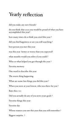 a page from the book yearly reflection