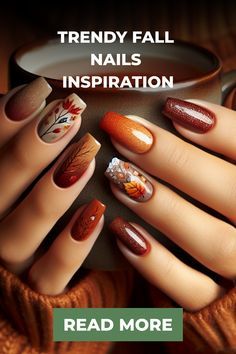 Fall Nails Inspiration, School Nail Art, Trendy Fall Nails, Back To School Nails, Manicure Inspiration, Nail Art Techniques, School Nails