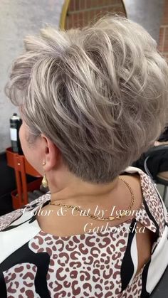 Salon Prestiż-Iwona Gatkowska on Reels | Otis McDonald · We Need Love | Reels Love Reels, Chic Short Hair, Hair Tutorials For Medium Hair, Short Layered, Short Layered Haircuts, New Cut, Trendy Short Hair Styles, Trending Hairstyles, Layered Haircuts