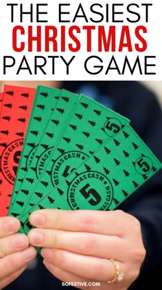 the easyest christmas party game is perfect for kids to play with and have fun