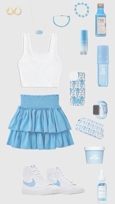 Preppy Outfits Birthday, Florida Outfits Preppy, Preppy Clothing Aesthetic, Cute Basic Preppy Outfits, Summer Outfits British, Preppy Skirts Outfit, Preppy Back To School Outfit Inspiration, Preppy Clothes Collage, Birthday Outfits Preppy