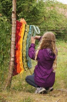 Tree Weaving, Bored Kids, Sensory Garden, Outdoor Education, Natural Playground, School Garden, Forest School, Nature Play, Outdoor Learning