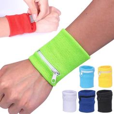 Specifications: High-quality materials, dehumidifying and sweat-absorbing. It is flexible to fit most of wrists and cover them well. With storage function, zip closure, can store small items such as keys, coins, etc. Item Name: Wristband Material: Polyester Cotton + Latex Silk + Elastic Fiber Quantity: 1Pc Features: Wrist Protection, Elastic, Adjustable Size: 7.5cm x 8cm/2.95" x 3.15" (Approx.) Notes: Due to the light and screen setting difference, the item's color may be slightly different from Wrist Pouch, Wrist Purse, Running Arm Band, Running Bag, Sewing To Sell, Wrist Bag, Wrist Wallet, Wrist Wrap, Wrist Support