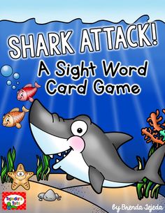 FREE ocean-themed sight word game for Fry words 1-100. Perfect for reviewing sight words in a fun way :). Fry Words, List Of Words, Sight Word Cards, Games For Boys