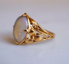 Ladies Gold Rings, Simplistic Jewelry, Unique Gold Jewelry Designs, Art Nouveau Ring, Diamond Fashion Jewelry, Wedding Jewellery Collection, Art Nouveau Jewelry