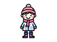 Cute winter dude ;) by Sander de Wekker on Dribbble