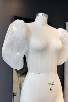 Transform into a fairy-tale princess with these magical, puffy, and sparkly detachable sleeves. They add a whimsical touch for the ceremony and easily detach for a sleek look at the reception. Removable Wedding Dress, Olivia Bottega, Dress Sleeves, Detachable Sleeves, Bra Cup Sizes, Light Ivory, Wedding Dress Sleeves, Floor Length Dresses, Types Of Dresses