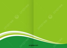 an abstract green and white background with wavy lines