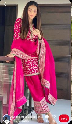 Sadia Khan, Casual Indian Fashion, Beautiful Pakistani Dresses, Traditional Indian Outfits