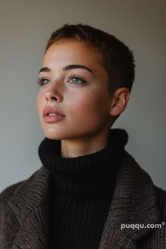 Very Short Haircuts for Women: Unleashing Bold Confidence with Modern Styles - Puqqu Buzzed Hair Women, Buzz Cut Women, Super Short Haircuts, Buzz Cut Hairstyles, Crop Haircut, Buzzed Hair, Very Short Haircuts, Short Haircuts For Women, Super Short Hair